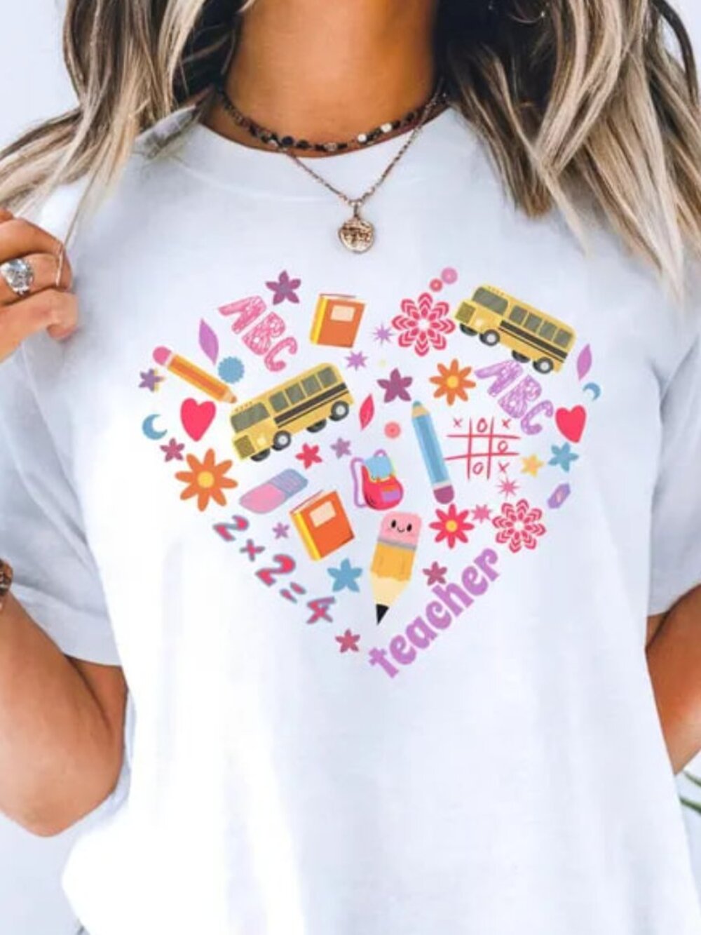 First Day Of School Shirt, Back To School Tee, Teacher Shirt Gift - Picture 1 of 4